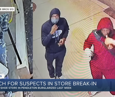 Right shoe robbery suspects